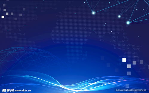 科技線條星光背景設計圖