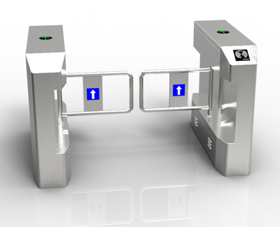 劃時代的新型高科技通道產(chǎn)品--2018新款不怕撞的無刷且防撞擺閘最新功能參數(shù)